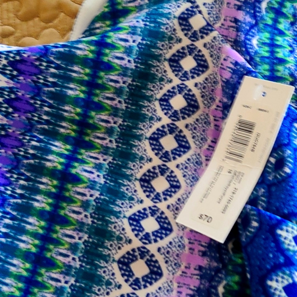 Multi-print dress